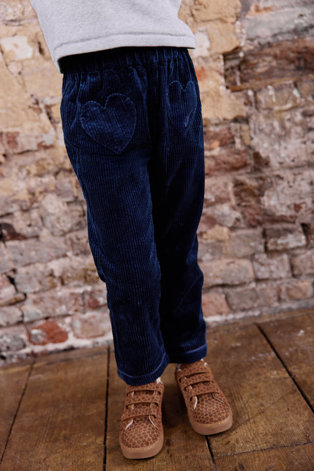 Pantalon - Duck King Blue Velours - Image principale