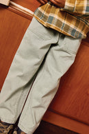 Jeans - Pollen in Khaki aus Baumwolle