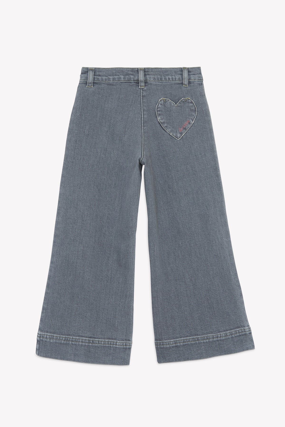 Vaqueros - Lakiko de denim gris de algodón