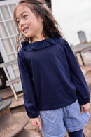 T-shirt - Piris Sailor Blue Coton