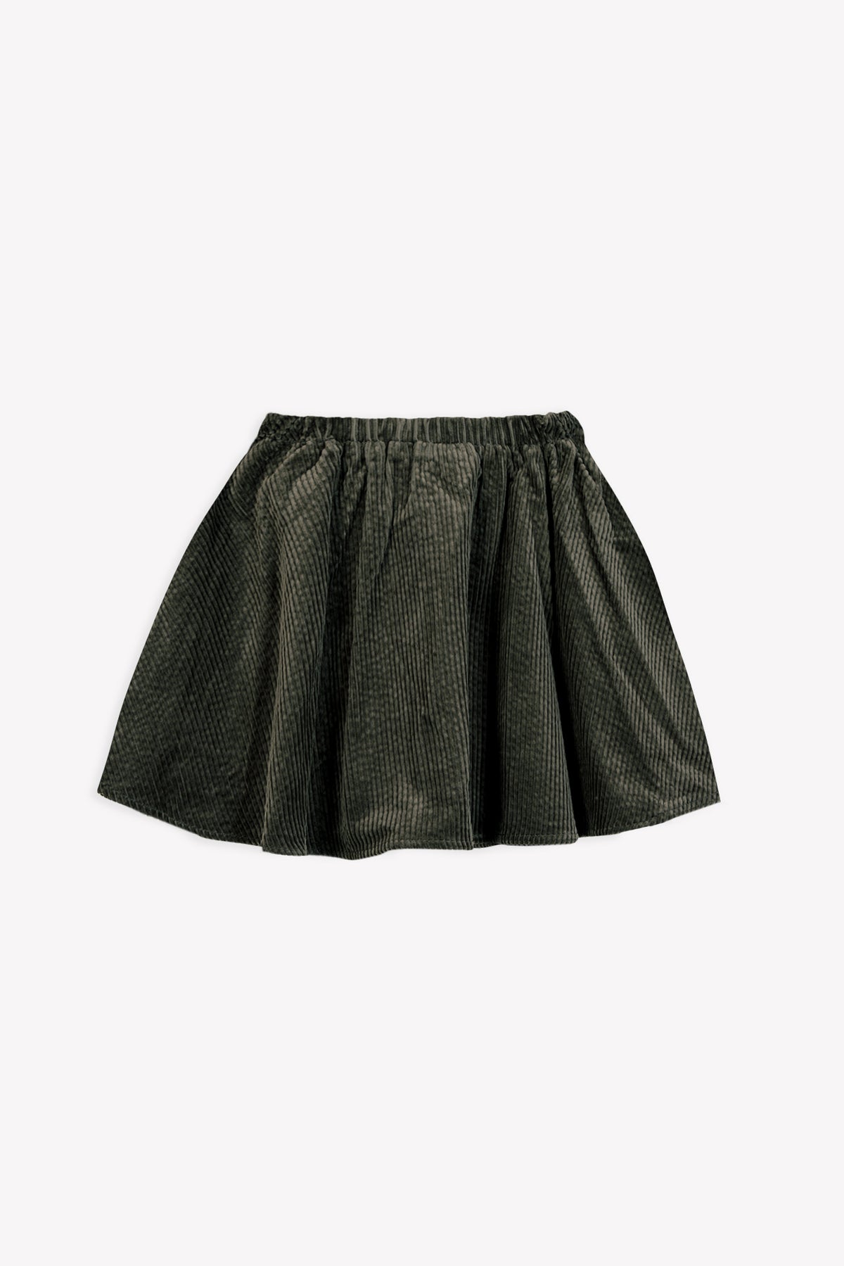 Skirt - Patine khaki velvet
