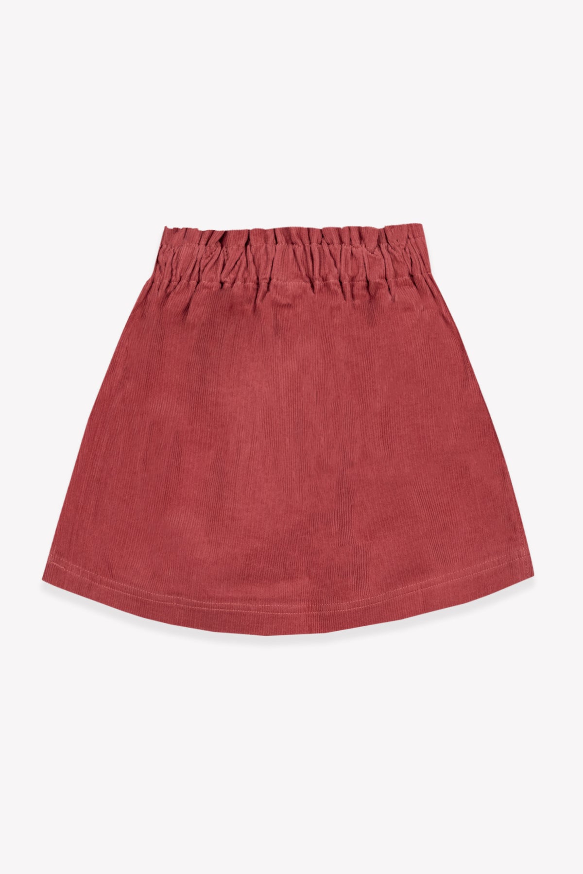 Rok - Elizabeth van roze polkadotfluweel