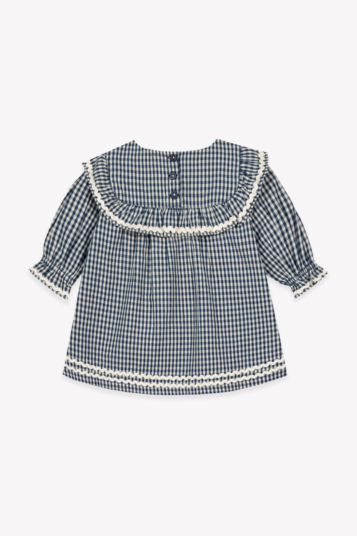 Dress - Maggie Cotton Two-Tone Gingham