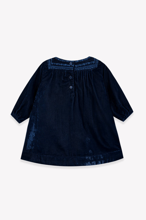 Robe - Pimousse Sailor Blue Velours - Image principale