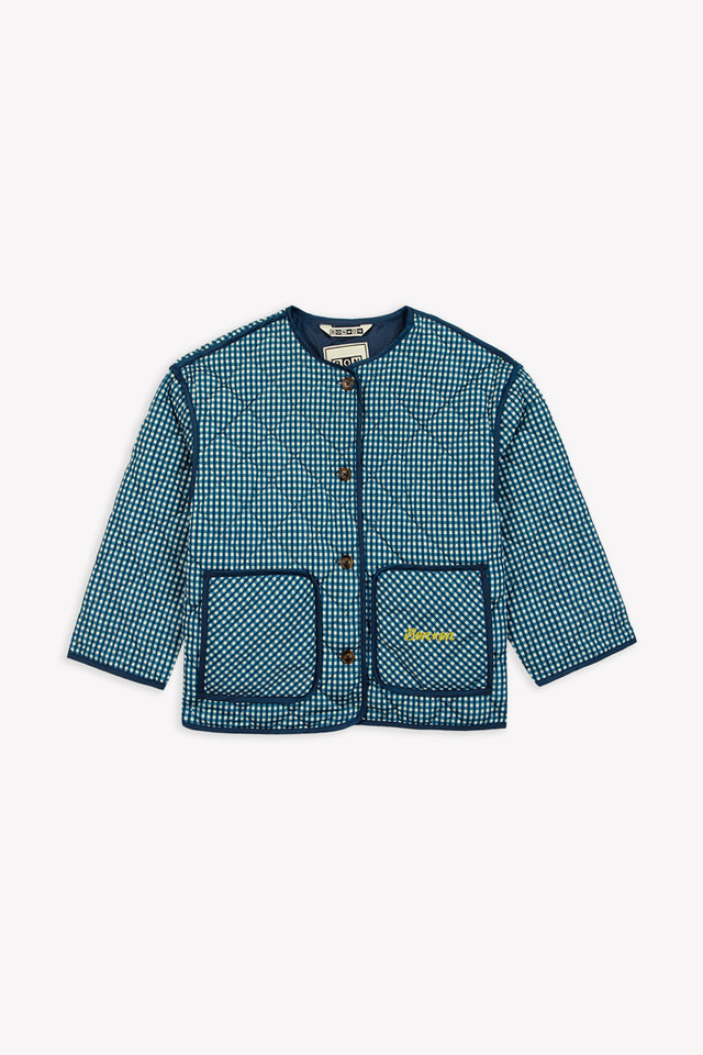 Veste - Pruneau Vichy Bleu - Image principale