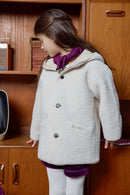 Jas - Patty in melkwitte sherpa