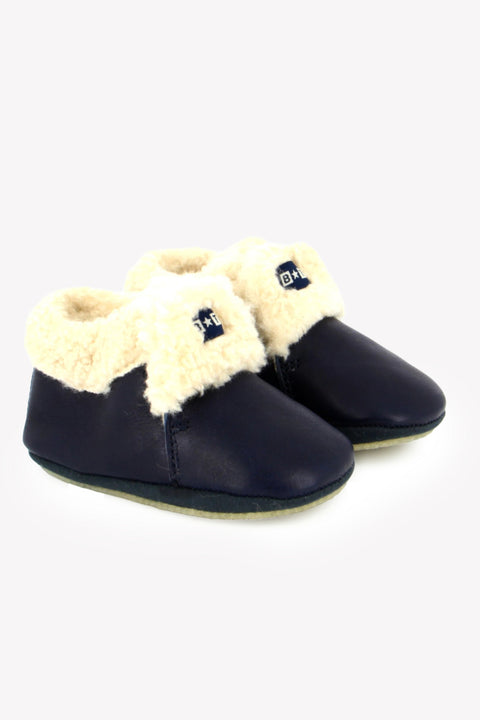 Chaussons - Doudou Fourré Bleu - Image principale