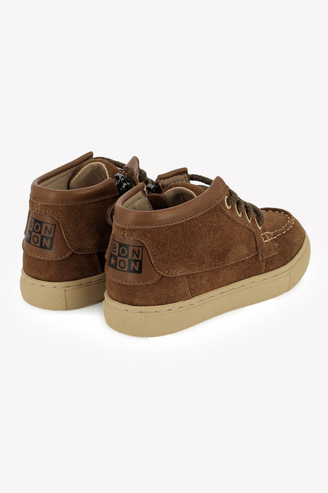 Baskets - Basil Zip Boat Cuir - Image principale