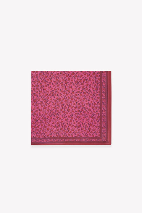 Foulard - Foulfleur Rose Princesse Coton - Image principale