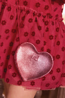 Crossbody bag - Lecoeur Princess Pink Leather