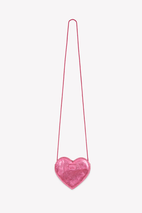 Sac à bandoulière - Lecoeur Rose Princesse Cuir - Image principale