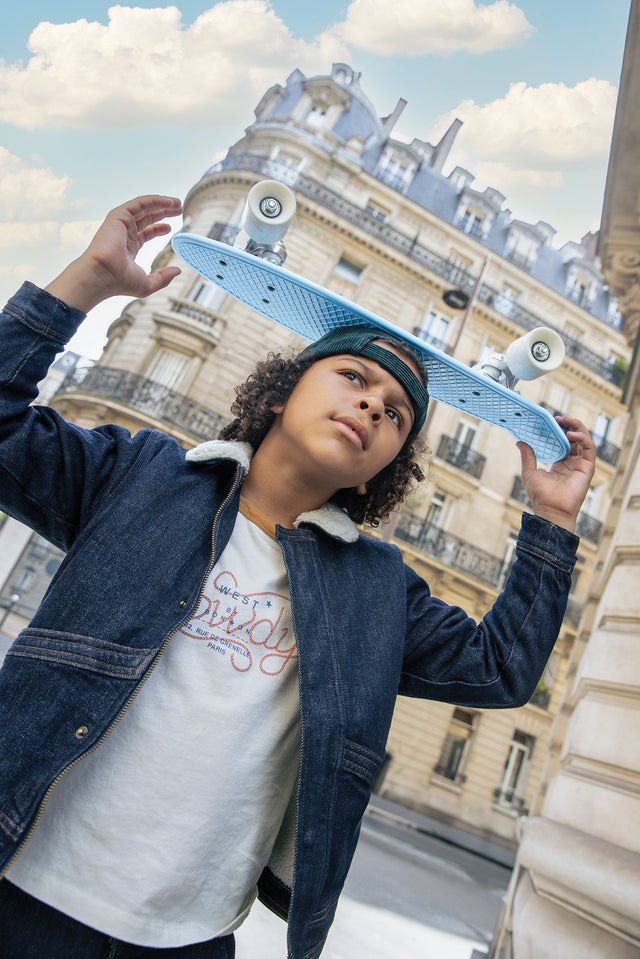 Blouson - Mao Denim Brut - Image principale