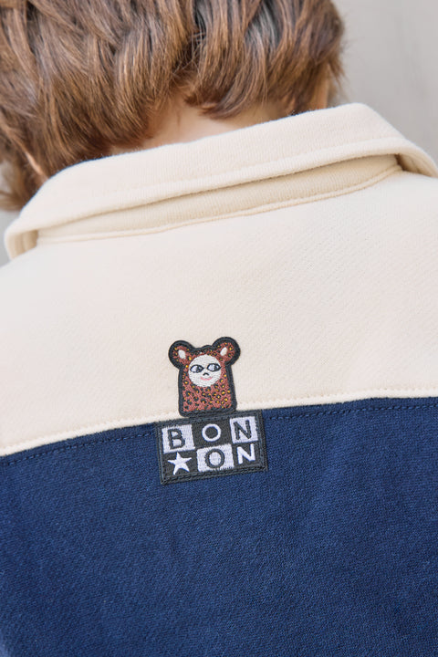 Gilet - Prime Navy Bonton x Lili Scratchy - Image principale