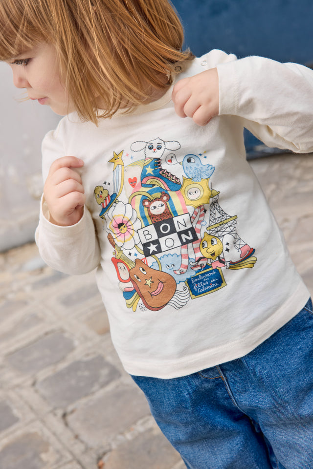 T-shirt - Taxi Paris Bonton x Lili Scratchy - Image principale
