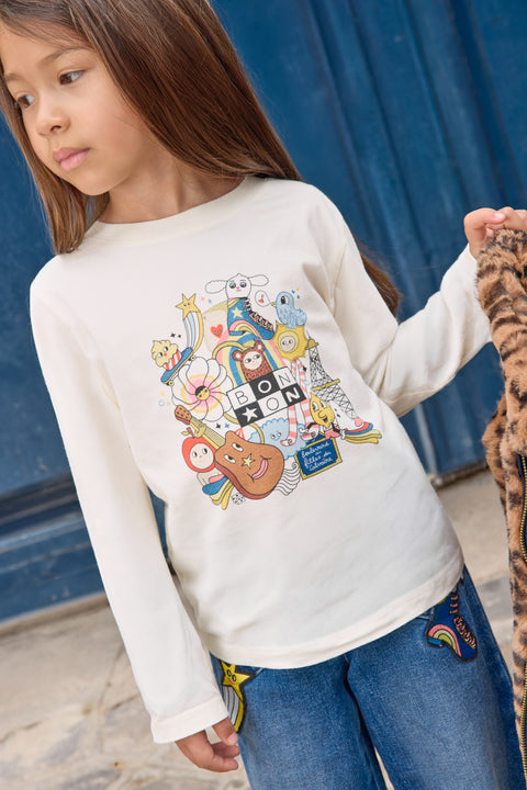 T-shirt - Patch Paris Bonton x Lili Scratchy - Image principale