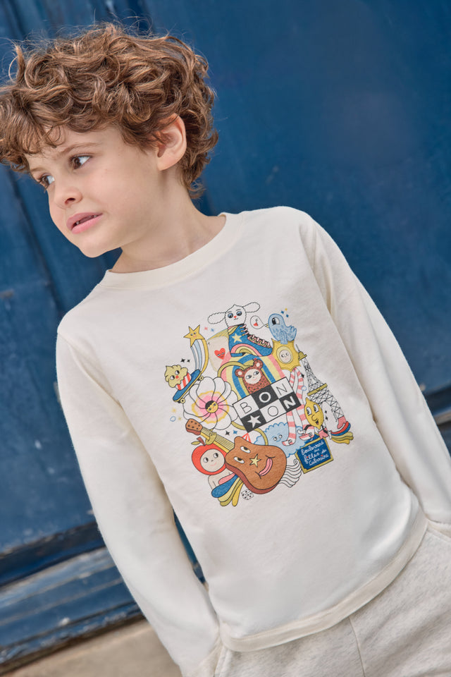 T-shirt - Patch Paris Bonton x Lili Scratchy - Image principale