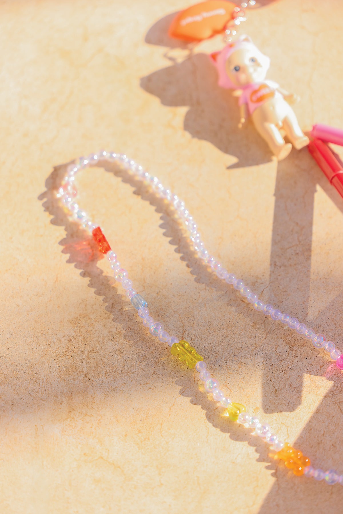 Conjunto de collar y pulsera - Ositos