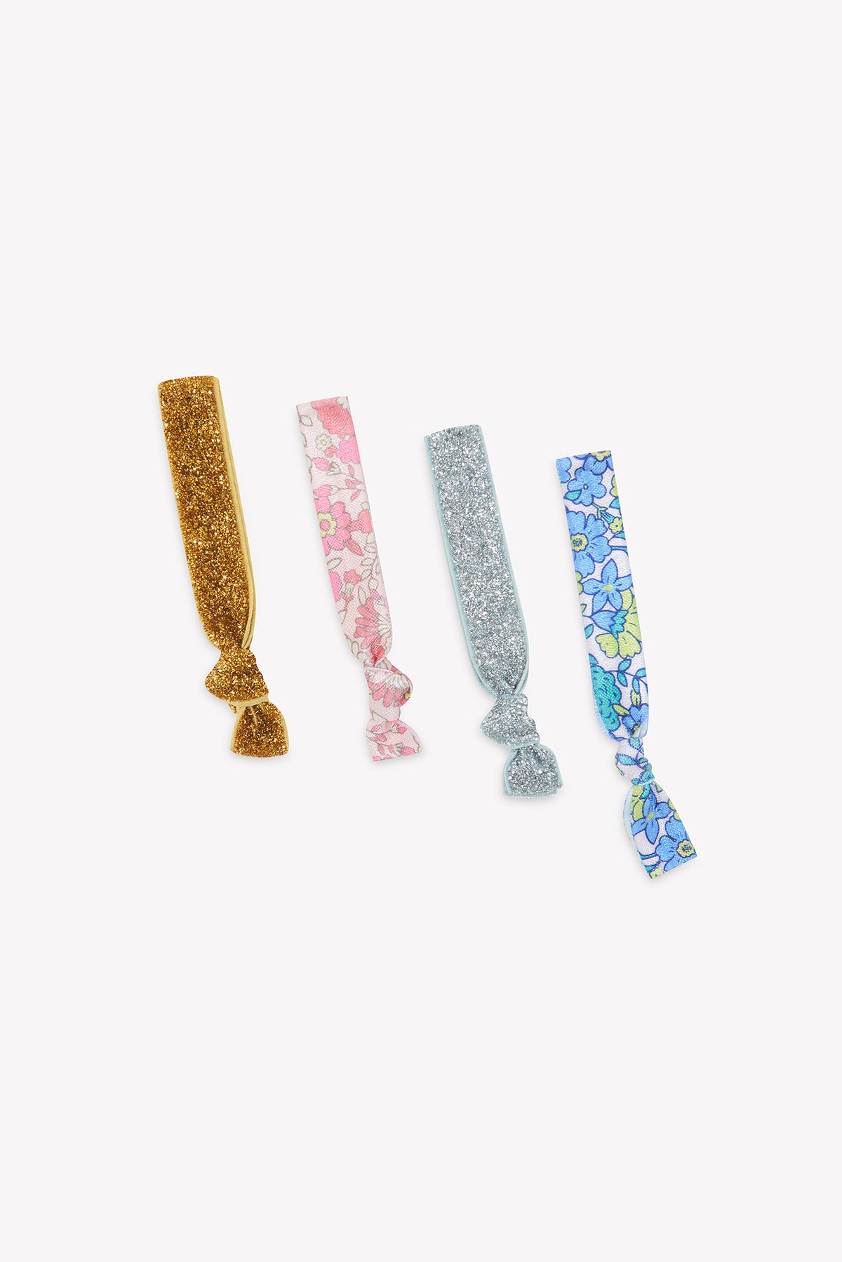 Elastiques - Fleurs Paillettes
