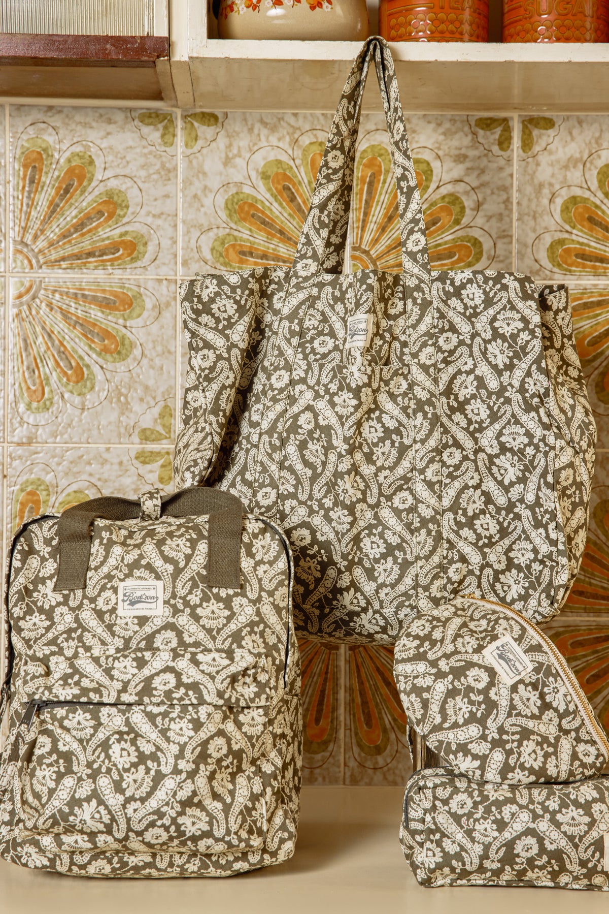 Medium tote bag - Bandana