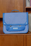 Cartable - Bleu Damier