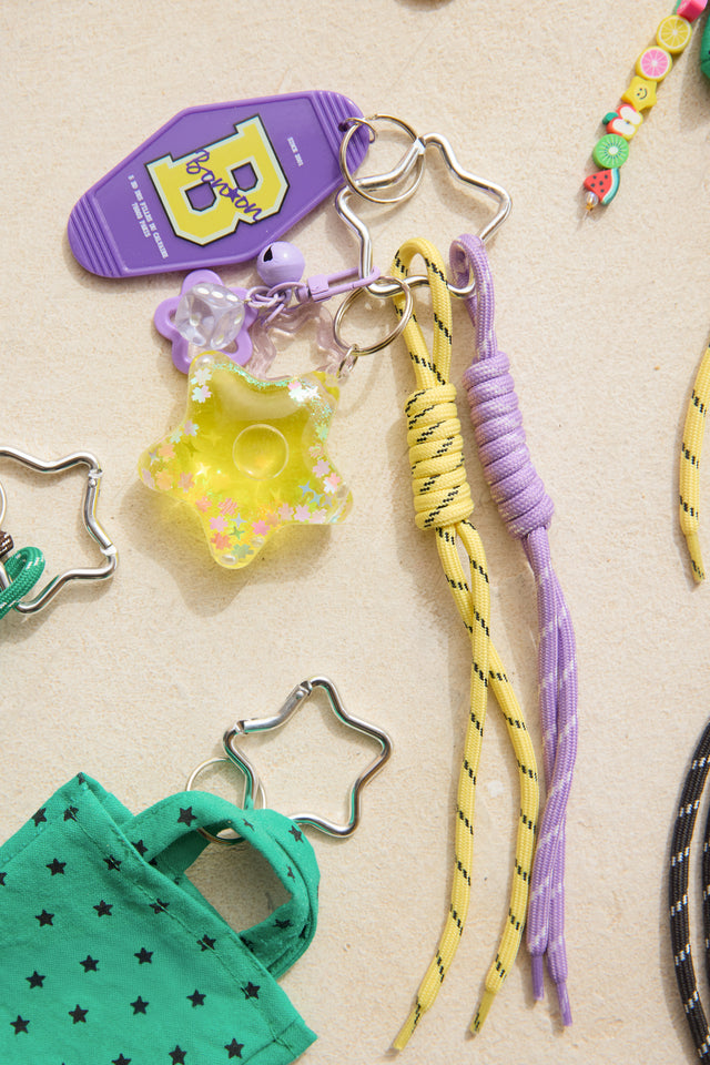 Porte-clés - Grigri Etoile Violet - Image principale