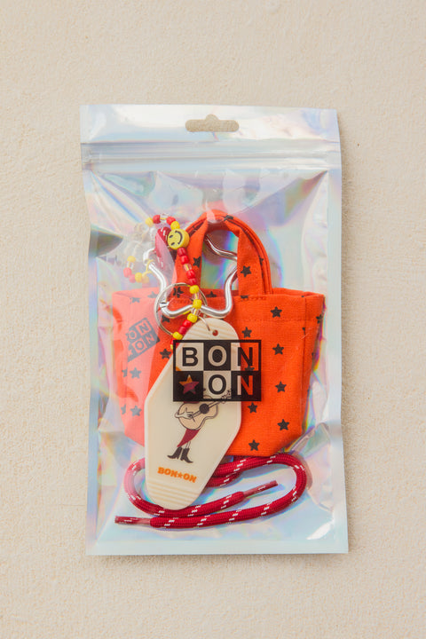 Porte-clés - Grigri Cabas Orange Vif - Image principale