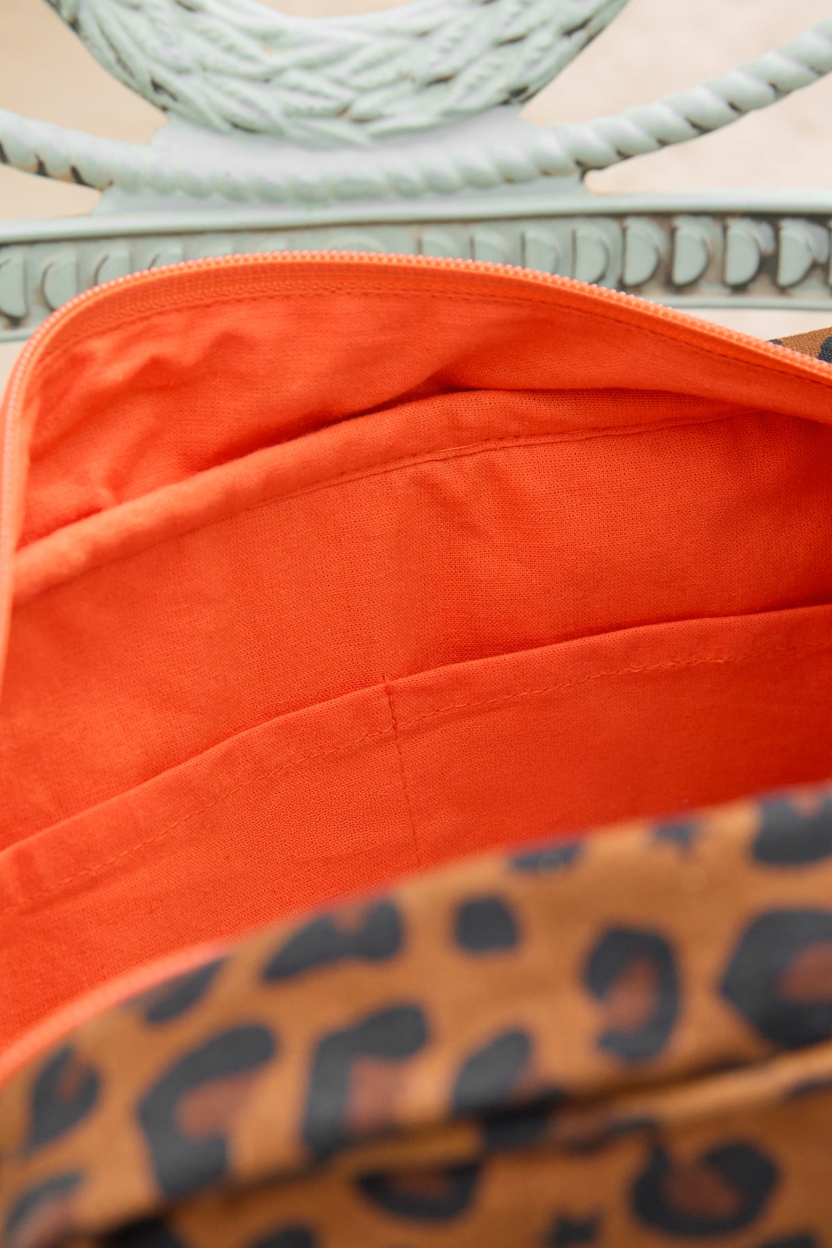 Trousse de toilette - Imprimé Bonton léopard