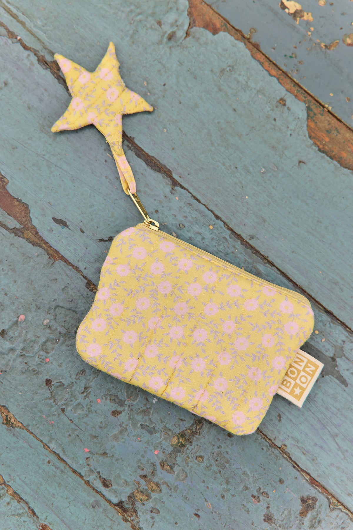 Mini-etui - Ivy Foulfleur geel