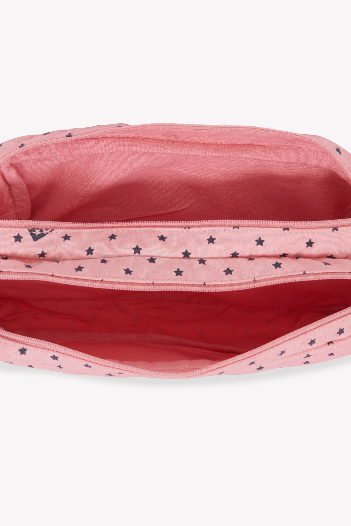 Etui - Roze sterren middelgroot