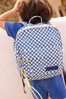 Backpack - Blue Check