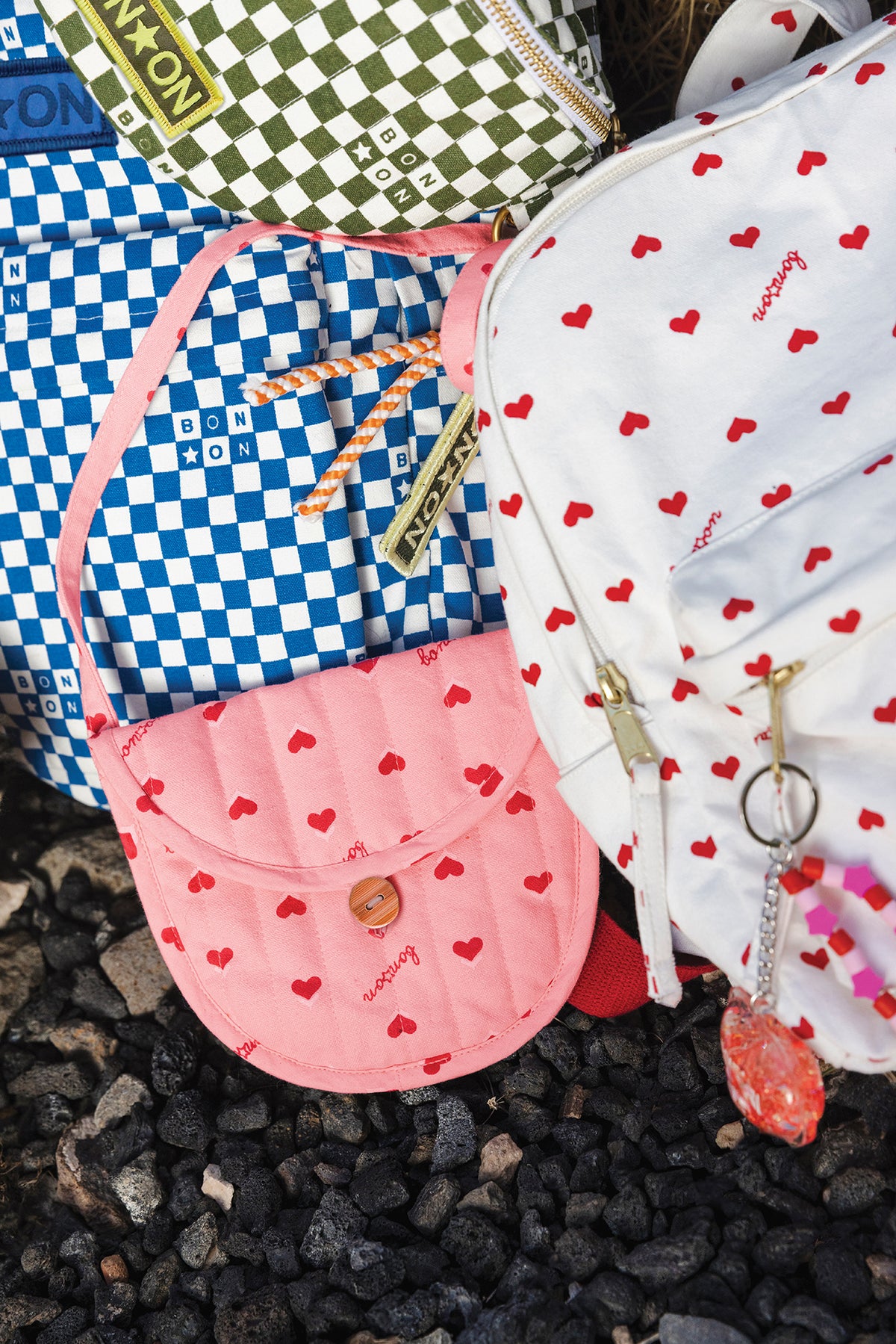 Crossbody bag - Léonie Blossom Hearts