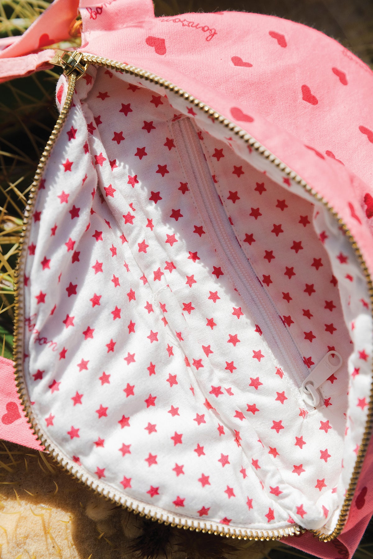 Bauchtasche - Blossom-Herzen
