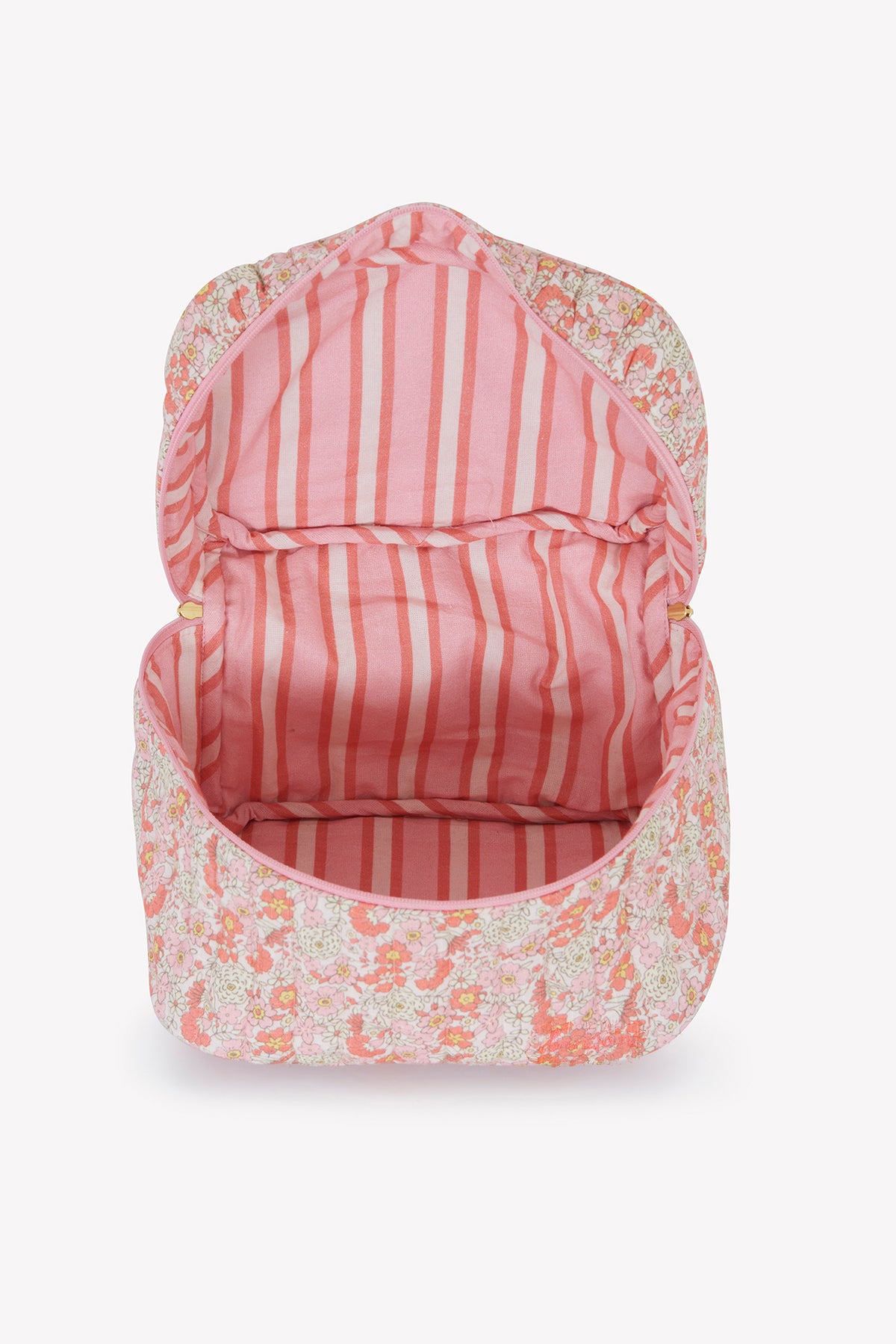 Neceser - Flor vintage rosa
