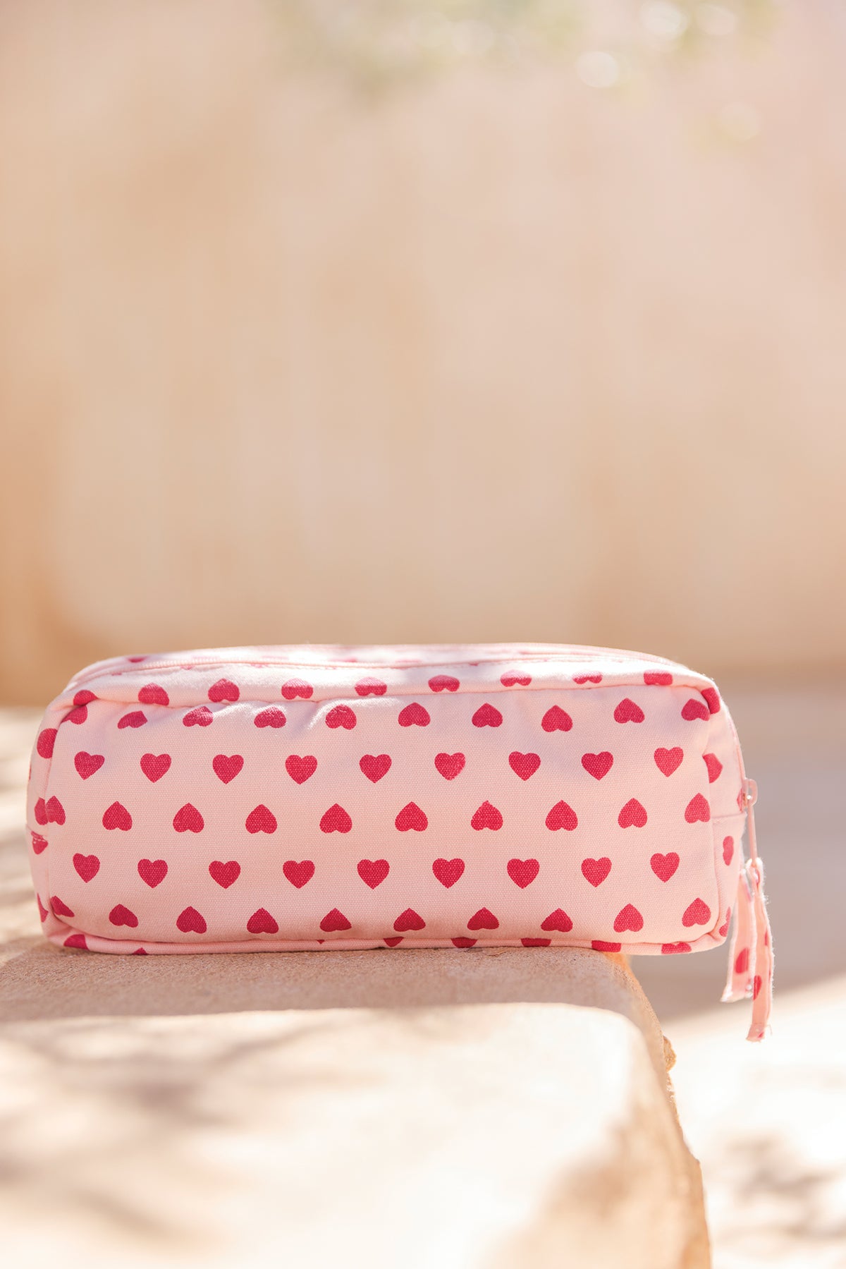 Case - Dark pink hearts