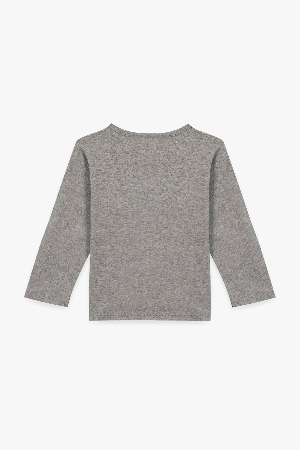 T-shirt - Taxi med logo i meleret grå