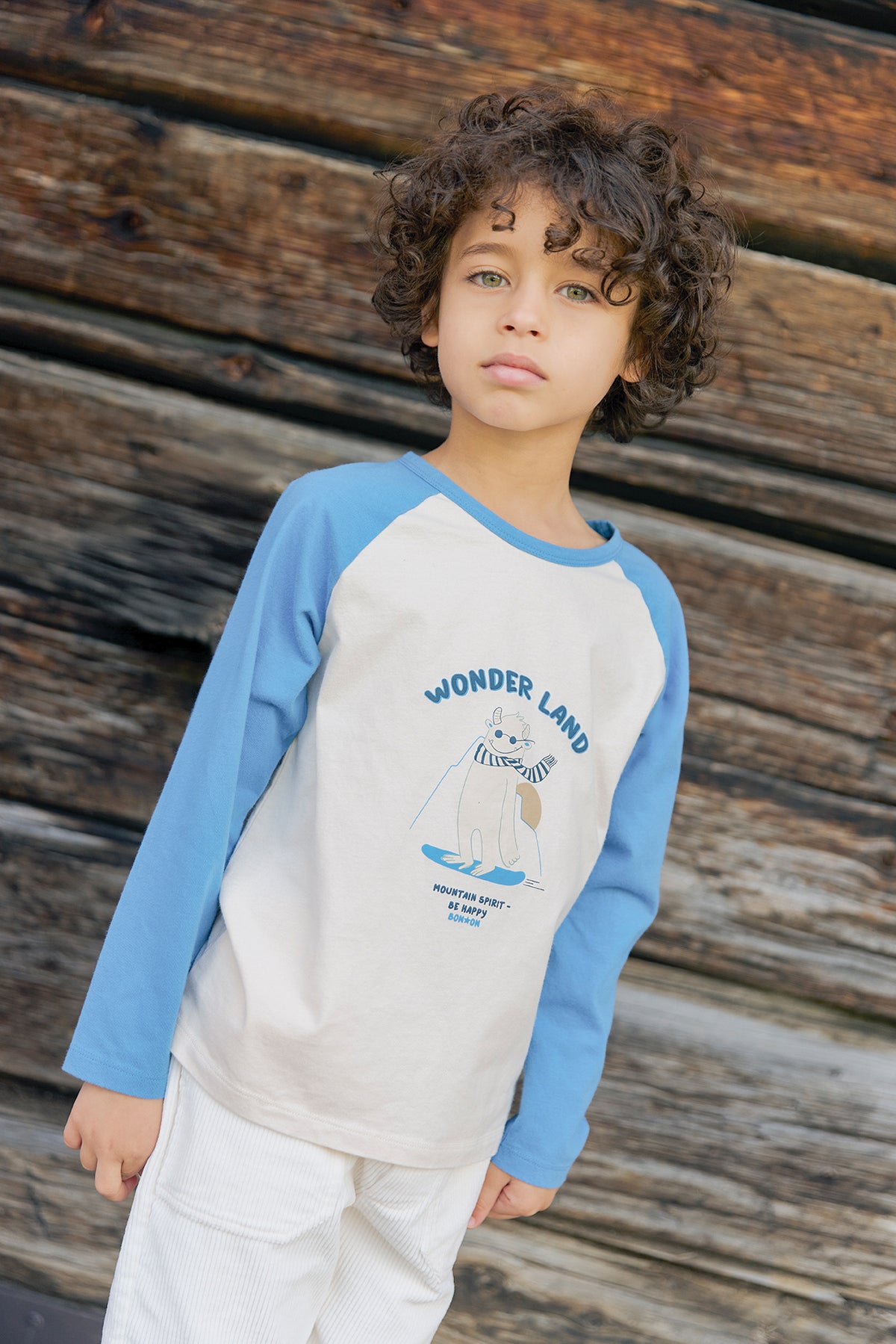 T-shirt - Tipi Wonderland Bleu Nordic