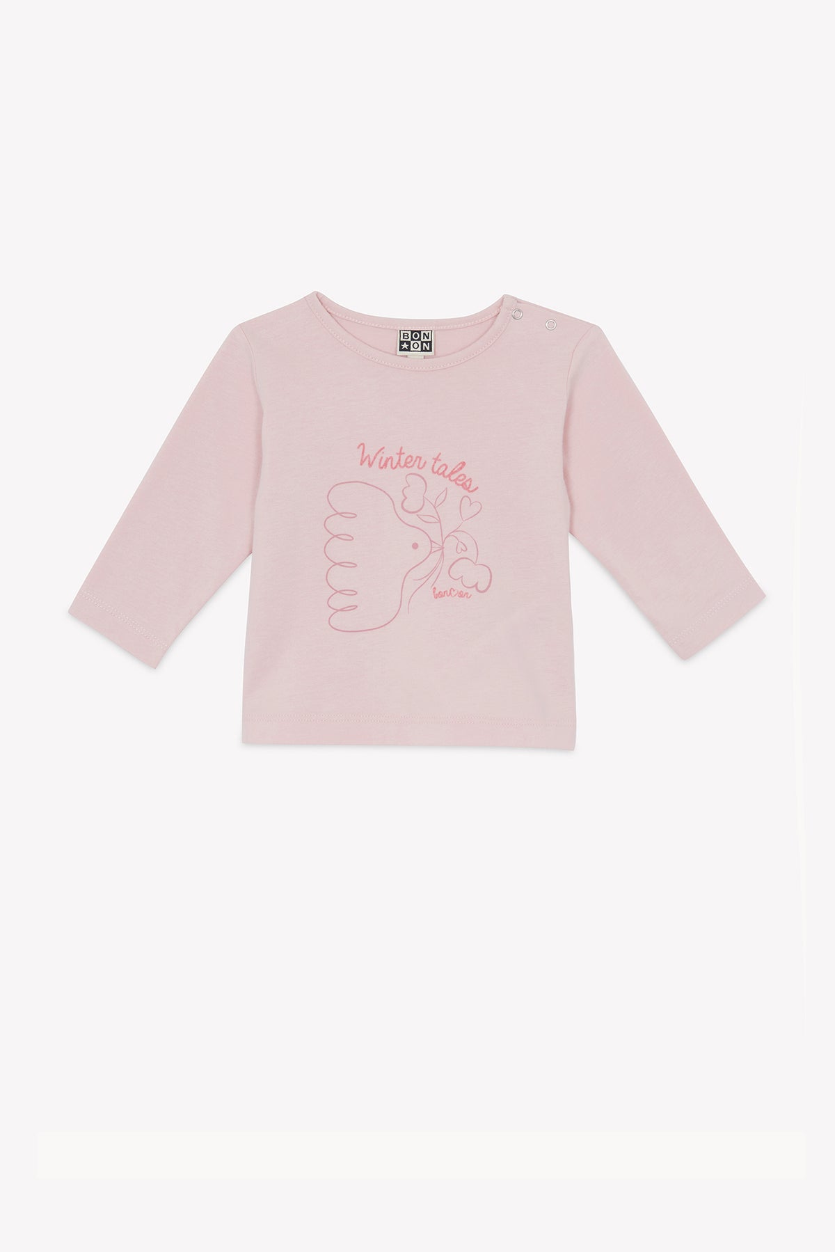 T-shirt - Taxi Winter in bloesemroze