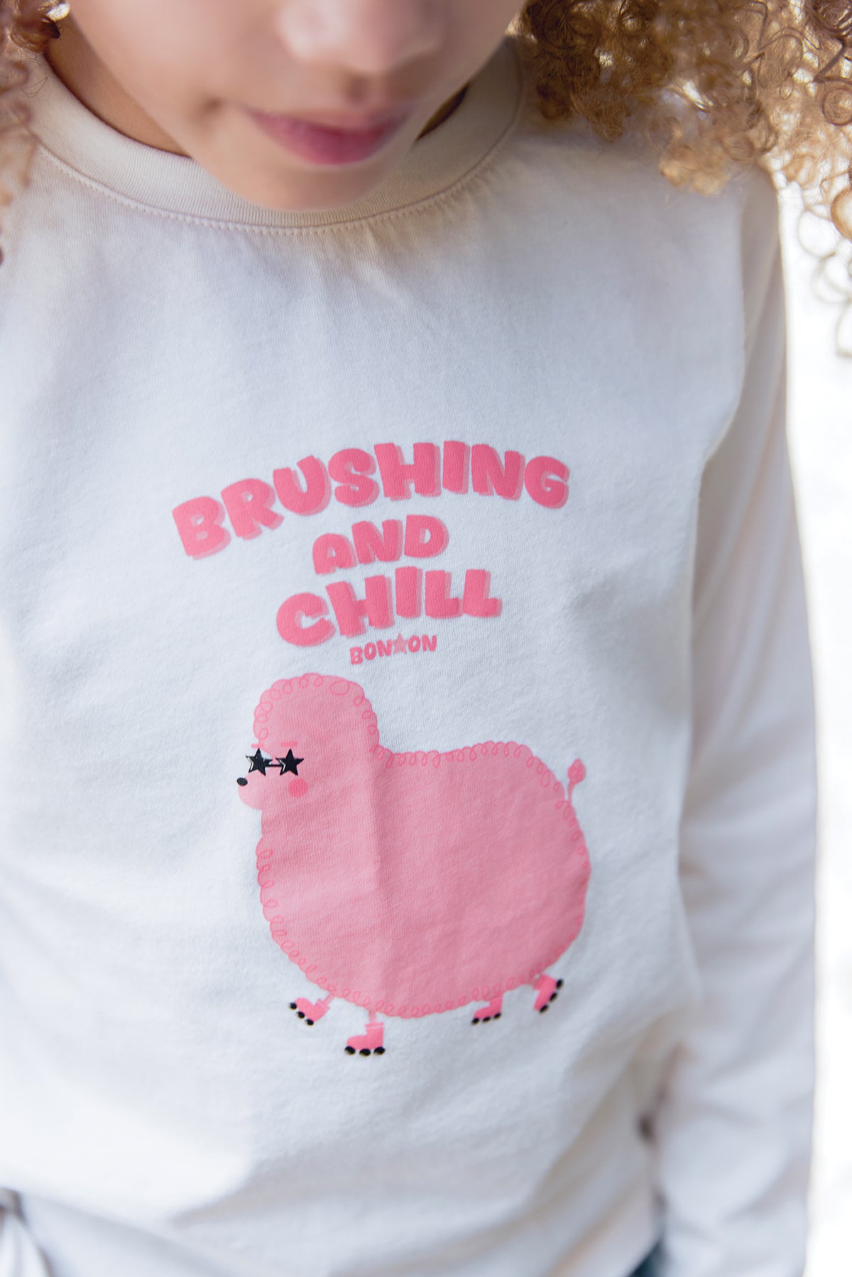 T-shirt - Taxo Brushing med får