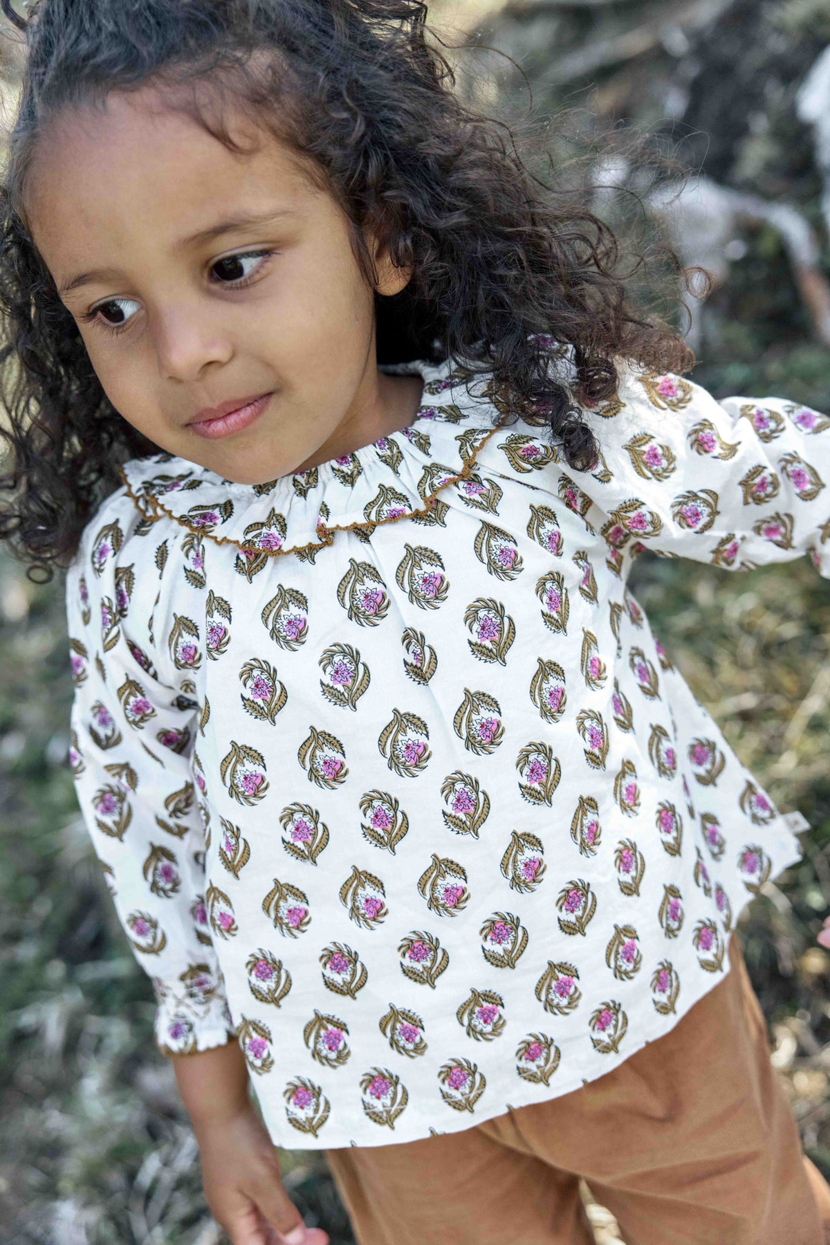 Blouse - Solane Blockprint
