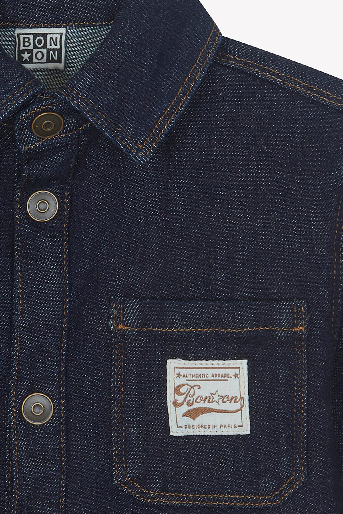 Overhemd - Michael van ongewassen denim