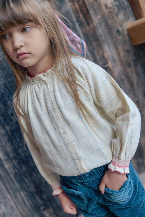 Blouse - Reinette Winter Check - Image principale