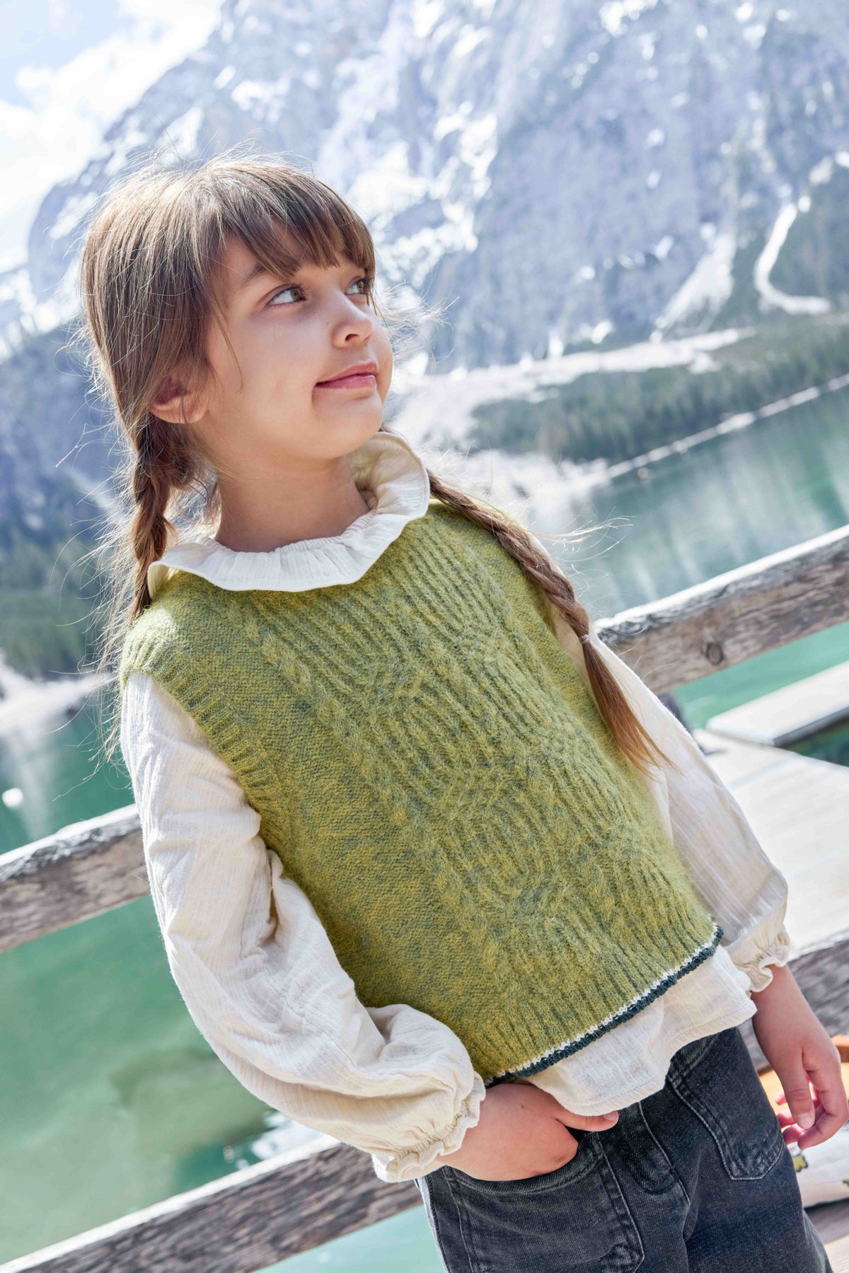 Blouse - Solange in Ecru von Bonton