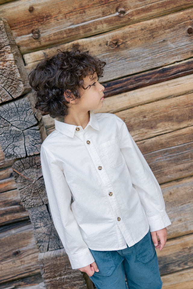 Chemise - Paname Ecru Bonton - Image principale