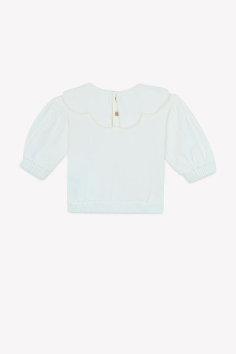 Sweat - Martine Ecru Bonton - Image principale