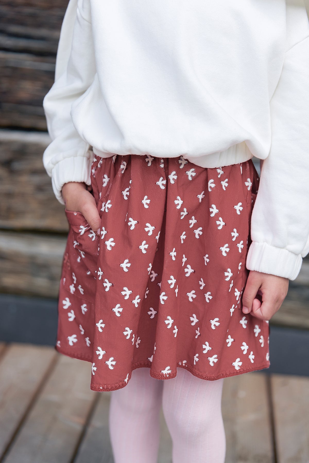 Skirt - Ruche Little Birdy