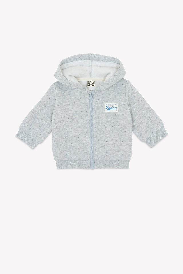 Sweatshirt - Lu Vintage Neps Marl Grey - Image principale