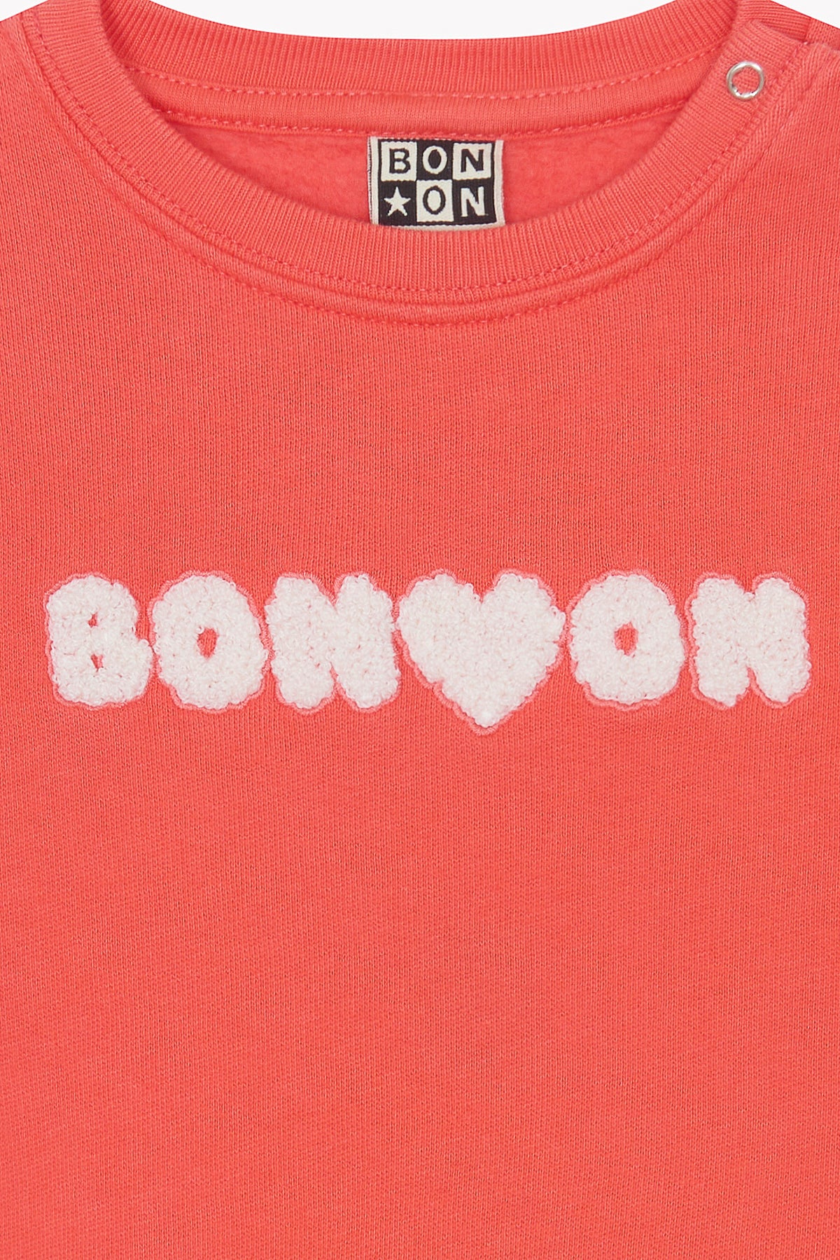 Sweatshirt - Lys Pink Faroe Terry Cloth