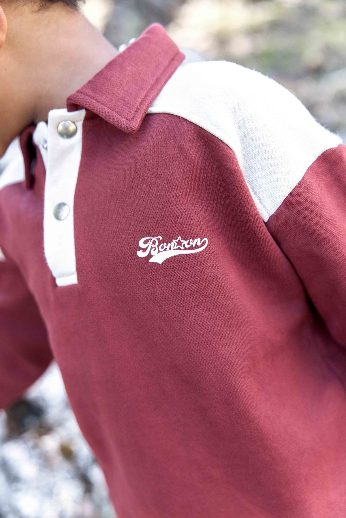 Sweatshirt - Moustic i trekkingrød