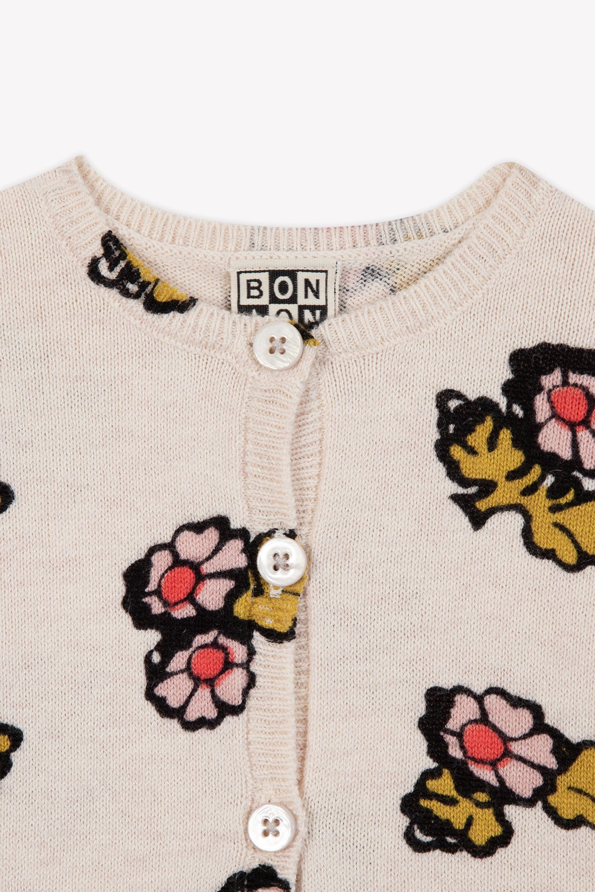 Cardigan - Lilet Print Färöerblume