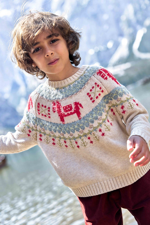 Trui - Mychristmas met schapen - Image principale